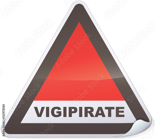 Sticker vigipirate (détouré)
