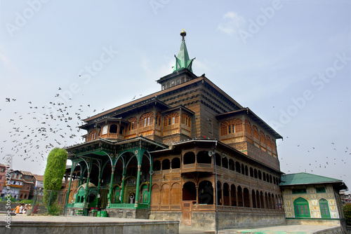 The Monastery Hazrat Amir-e-Kabir Shah-e-Hamdan in Kashmir, India 