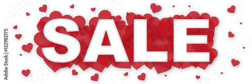 SALE - heart banner