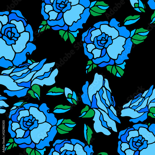 floral flower rose spring summer background botanical