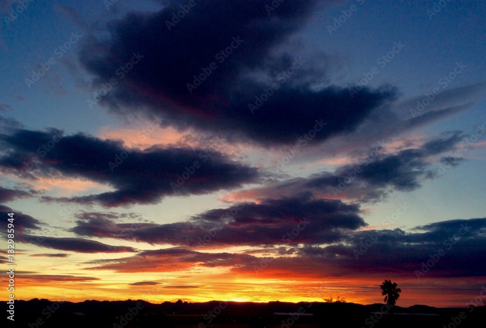 Obraz premium Desert Sunset