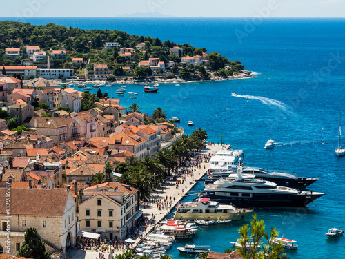 Kroatien. Hvar. Stadt Hvar