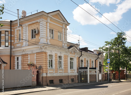 Old street in Krasnodar. Russia