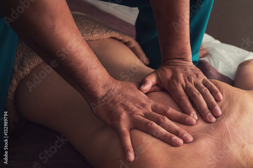 massage at spa