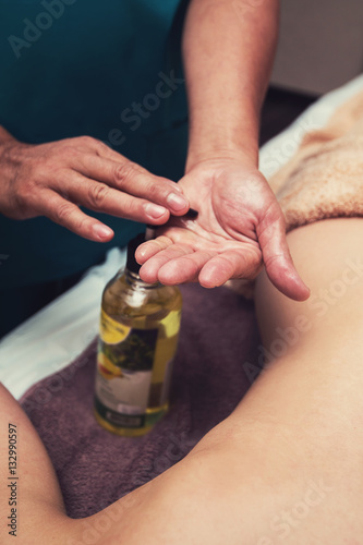 massage at spa