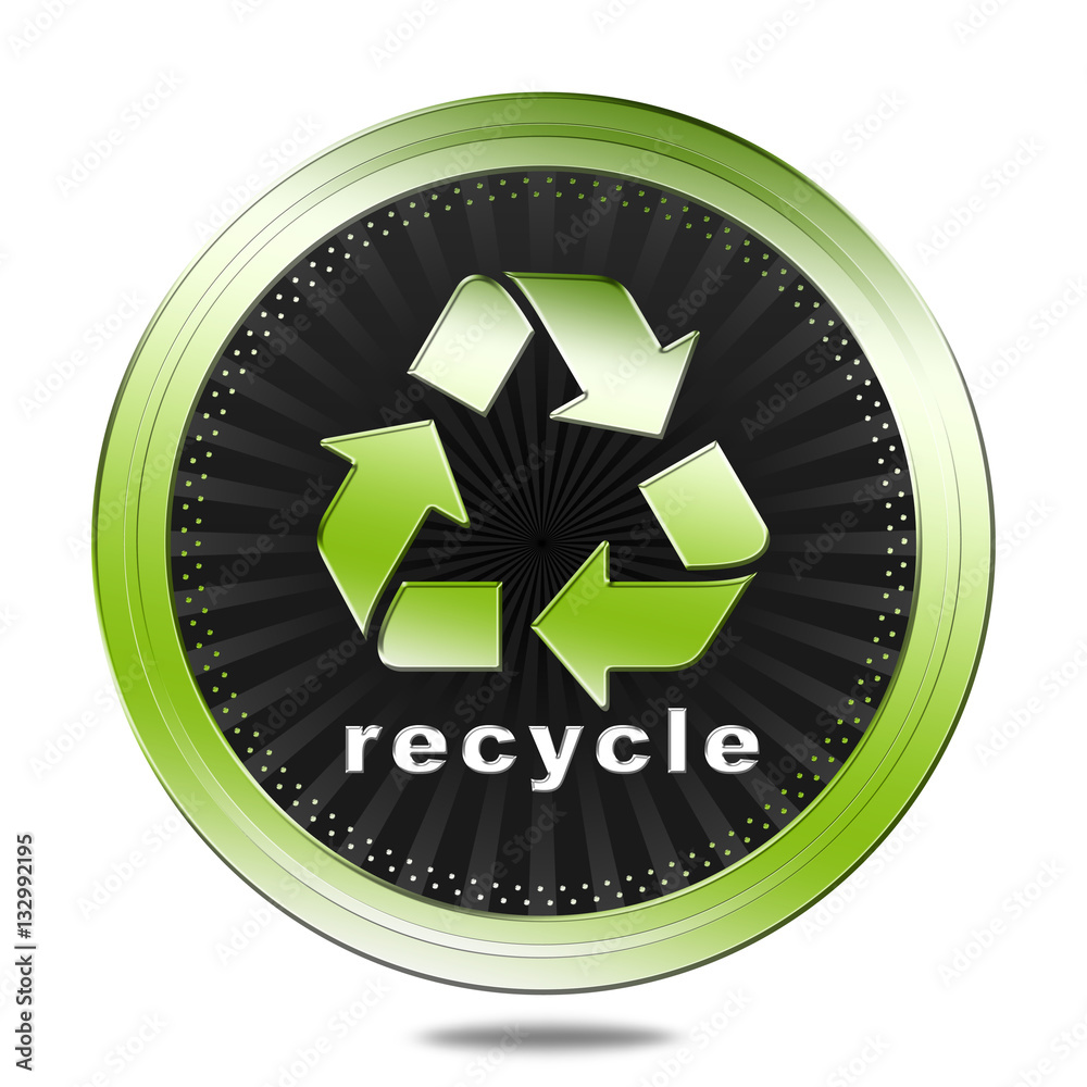 Recycle green icon Recycle green icon