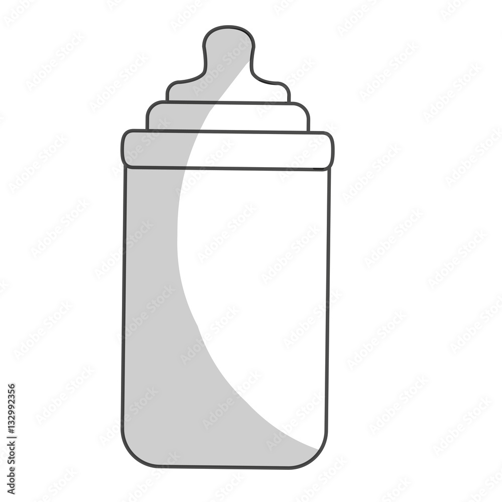 bottle baby shower related icon image vector illustration design bottle baby shower related icon image vector illustration design