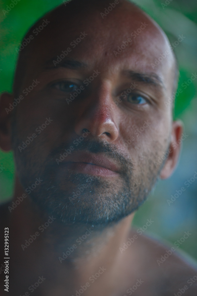 Fototapeta premium Portrait of beautiful men