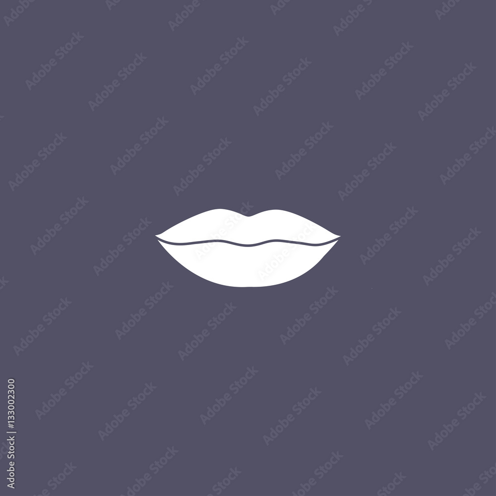 lip icon design lip icon design