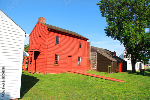 Fényképezés Harrison mansion historic site in Vincennes,Indiana