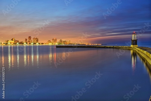 Beautiful Lake at Night