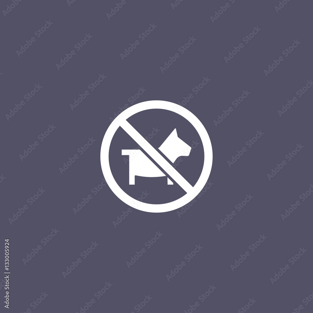 No dogs sign No dogs sign