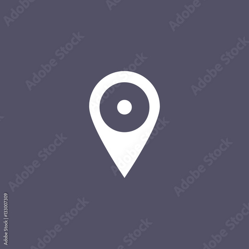 Free Download simple location icon - GFXLoad
