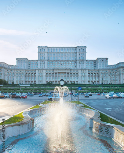 Parliament building, Bucharest, Romania