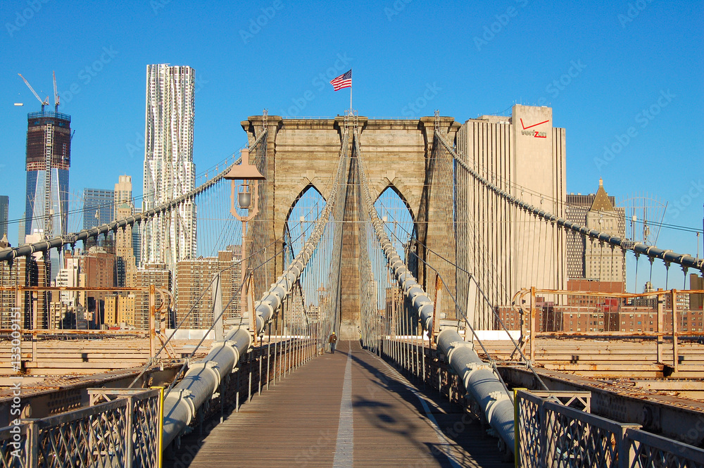 Fototapeta premium Brooklyn Bridge in New York City