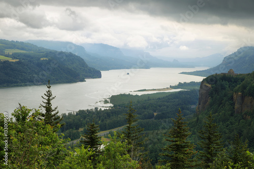 Crown point from the women's forum, Oregon.