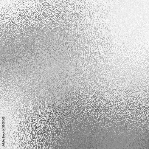 3D Tapete im Flur - Fototapete Silver foil texture background