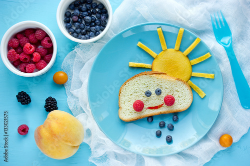 Creative breakfast idea for kids