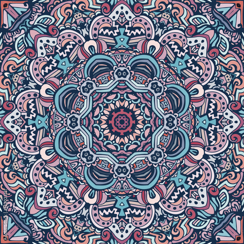 geometric vintage ethnic mandala pattern ornamental