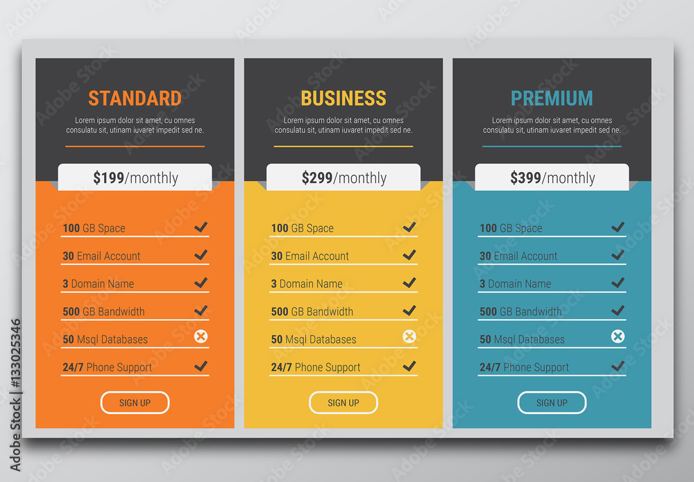 Vector Service Package Options Banner 1 Stock Template Adobe Stock vector-service-package-options-banner-1-stock-template-adobe-stock