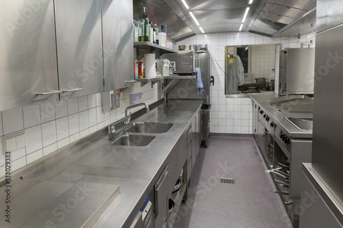 view of the industrial kitchen equipment