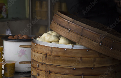 Dumplings steaming Beijing