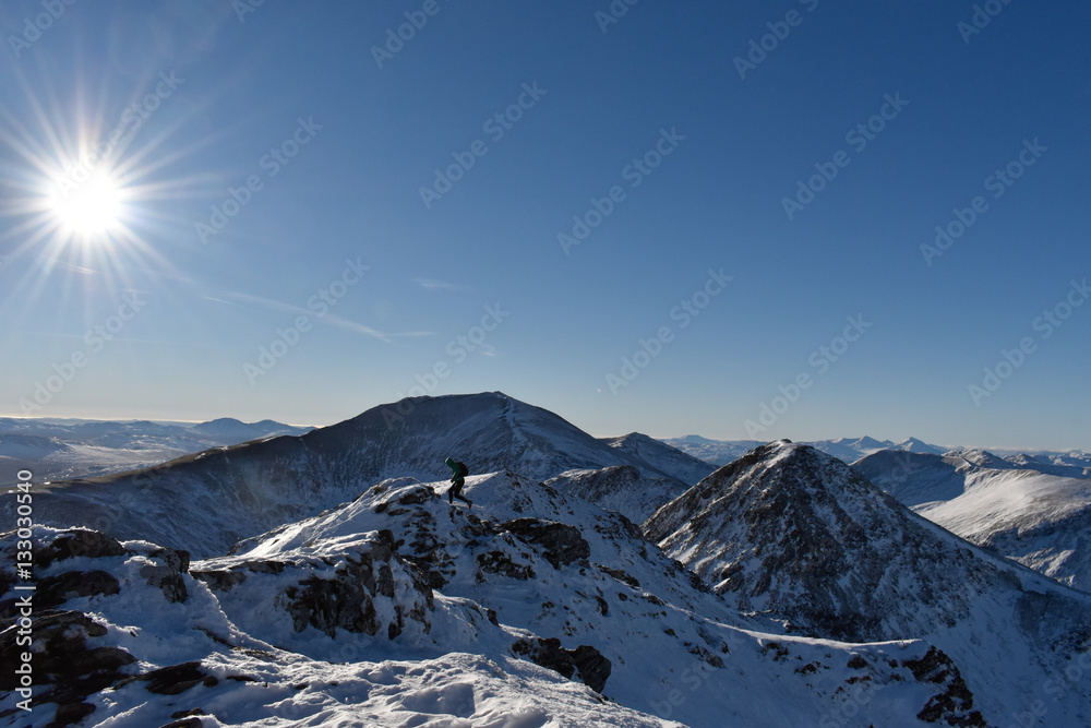 Meall Garbh and the Ben Lawers Range Meall Garbh and the Ben Lawers Range