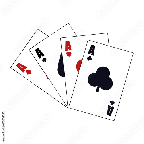 card game casino related icons image vector illustration design 