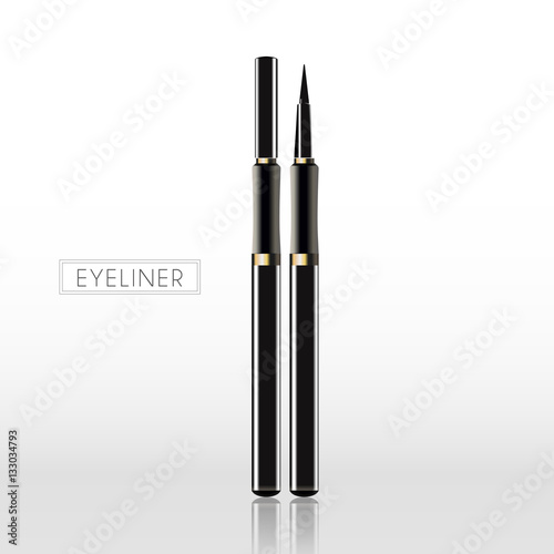 Black eyeliner template