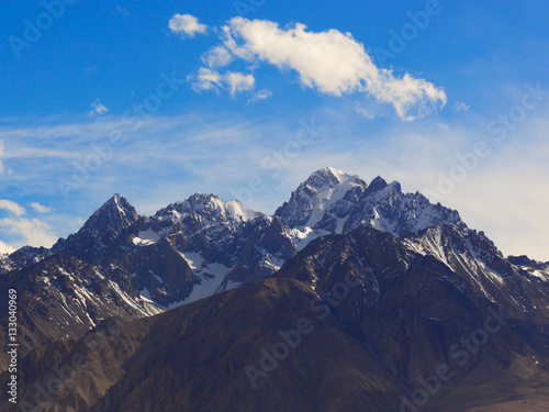 Taxkorgan Mountain Top,Pamirs Plateau,Xinjiang,China © Justin Chen