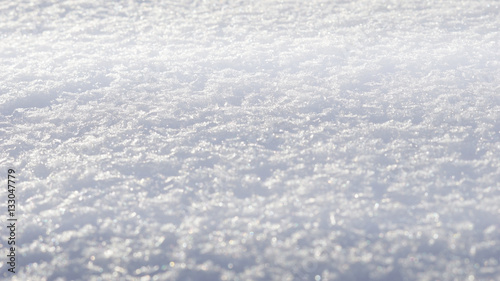 White Glitter bokeh from snow texture background