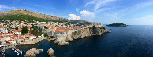 Dubrovnik old city panorama,Croatia