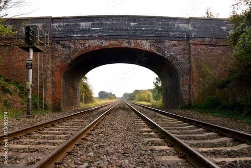 Brick Train Bridge