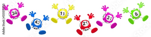 Bannière loto en fête 