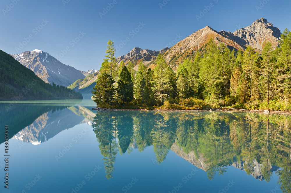 Obraz premium Beautiful summer landscape, Altai mountains Russia.э