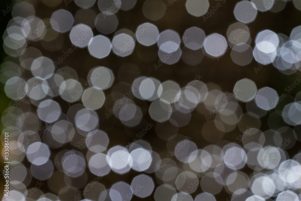 White bokeh lights White bokeh lights