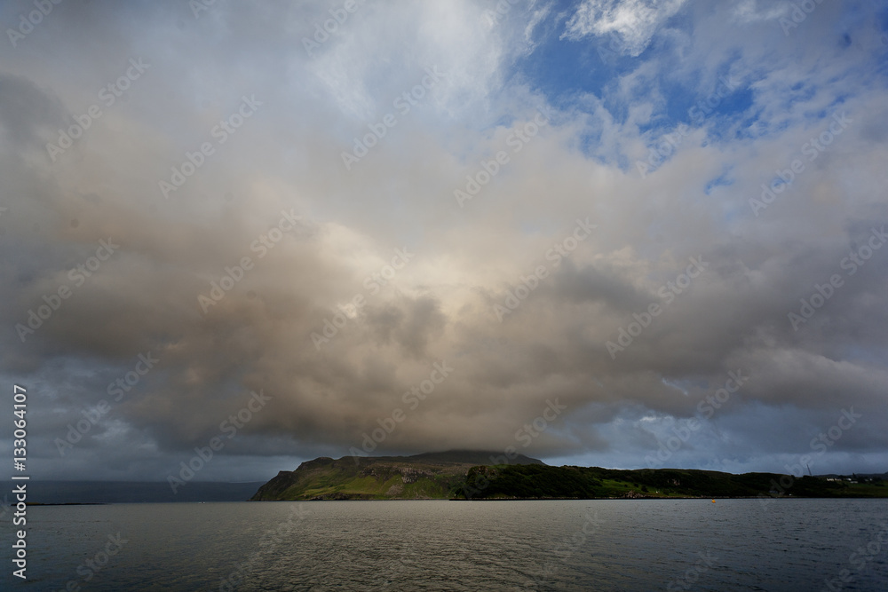 Obraz premium View from Portree, Scotland
