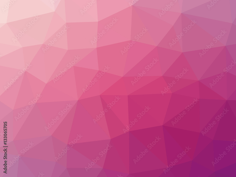 Abstract pink gradient low polygon shaped background Abstract pink gradient low polygon shaped background