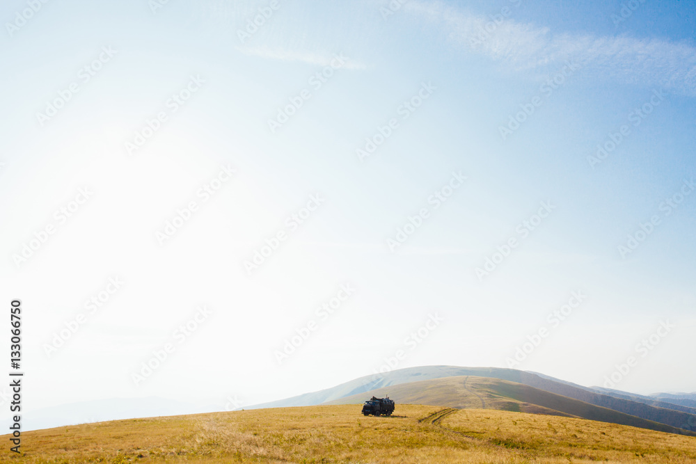 Fototapeta premium ukrainian carpathian mountains. Beautiful mountain landscape.