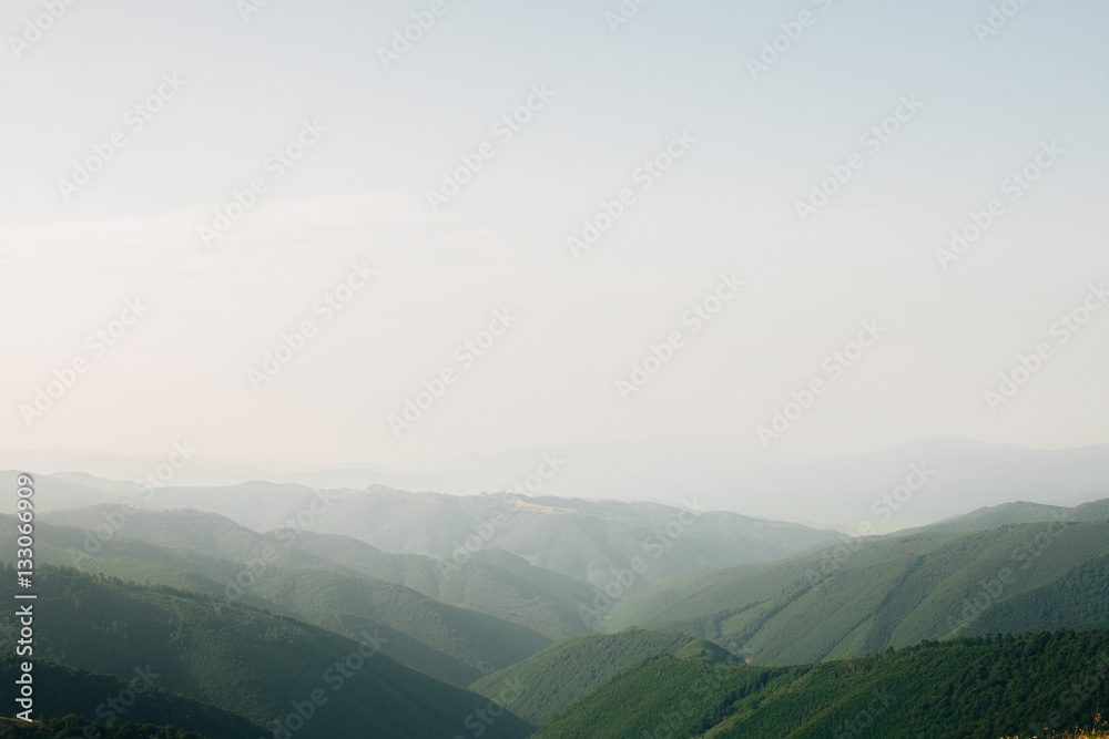Fototapeta premium ukrainian carpathian mountains. Beautiful mountain landscape.