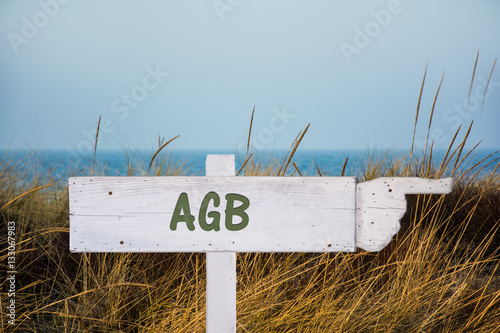 Schild 195 - AGB photo