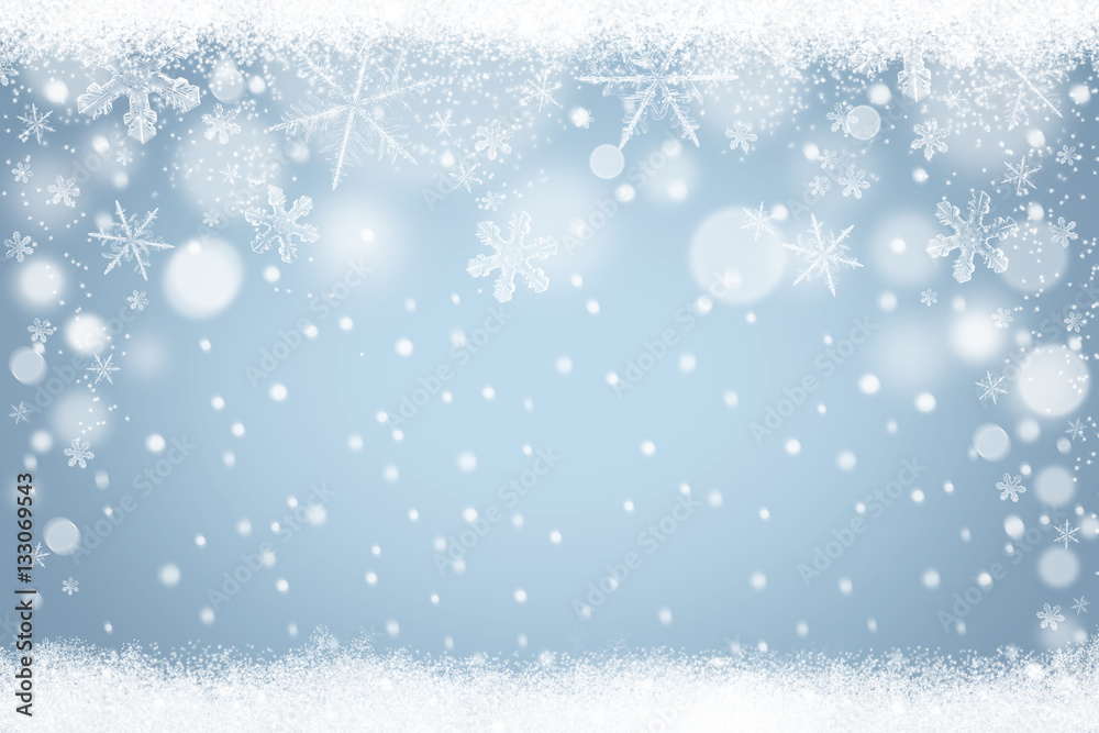 Winter Schnee Schneeflocken Hintergrund Winter Schnee Schneeflocken Hintergrund