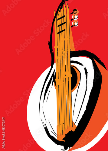 musical instruments onion string music chart art
