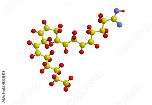Molecular structure of Arachidonic acid
