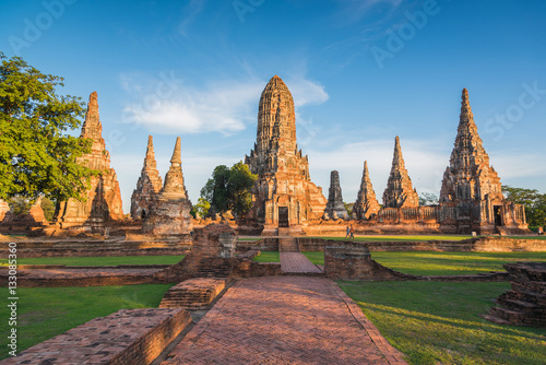 Landscape Ayutthaya Historical Park in Ayutthaya, Thailand... © FocusStocker