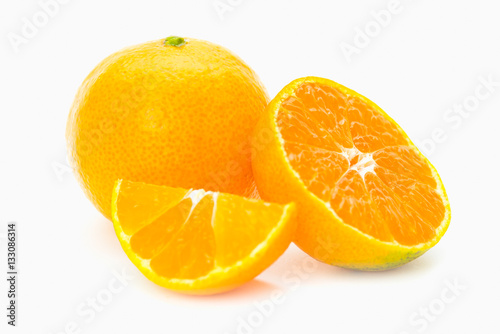 Orange isolated on white background