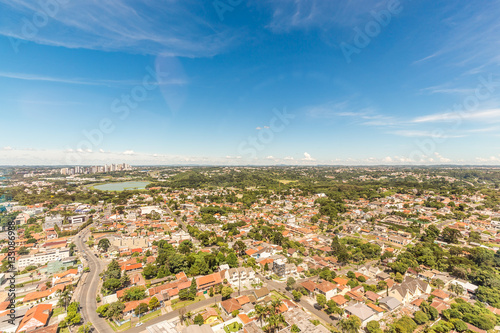 Fototapeta Naklejka Na Ścianę i Meble -  View from Curitiba's Panoramic Tower