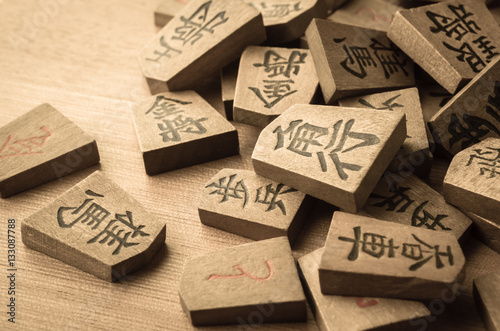 古い将棋の駒