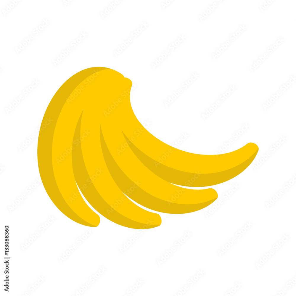 Bunch of bananas isolated. pile of banana on white background