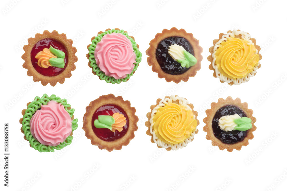 Butter Cream and Jam Tarts Butter Cream and Jam Tarts